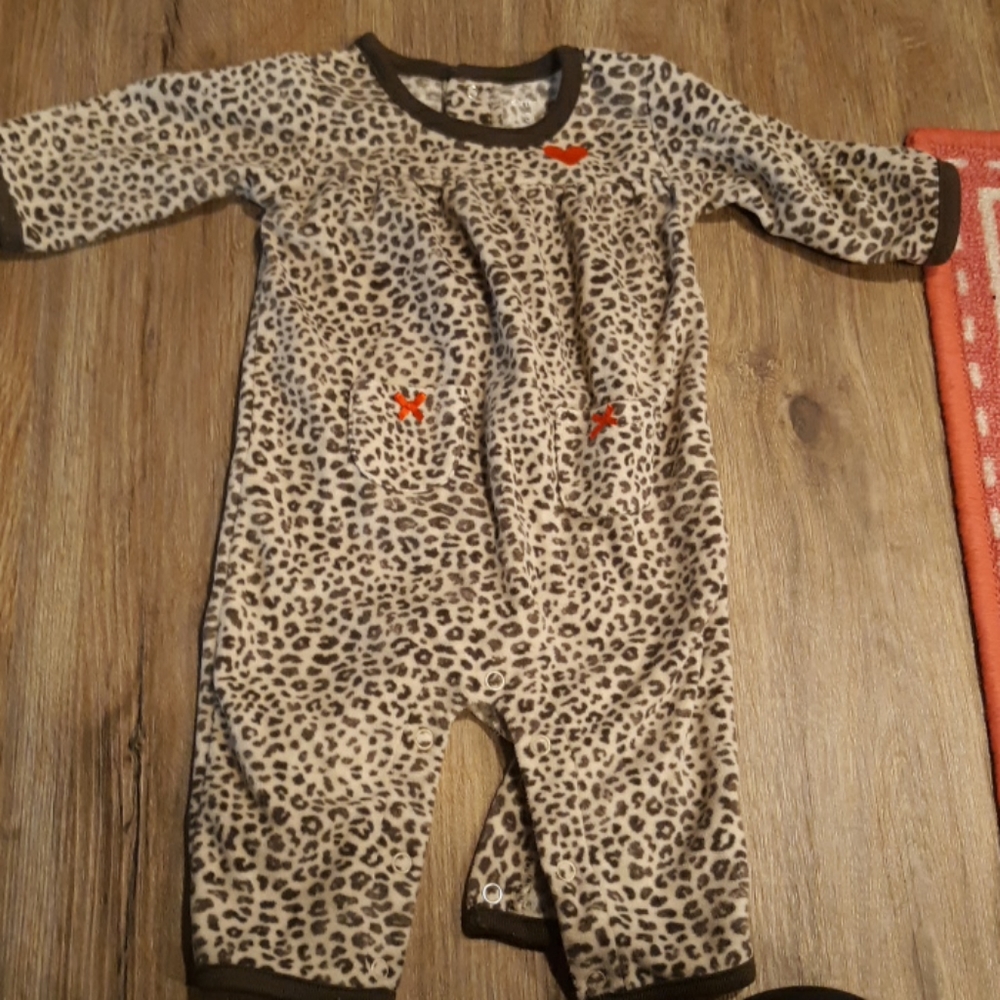 Lot of 5 carters fleece pajamas